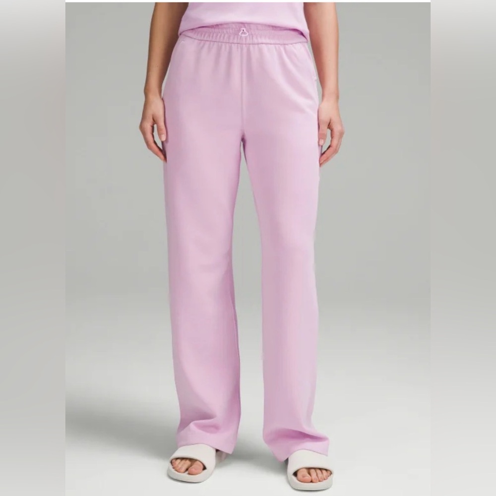 lululemon athletica Light Pink Wide-Leg Pants